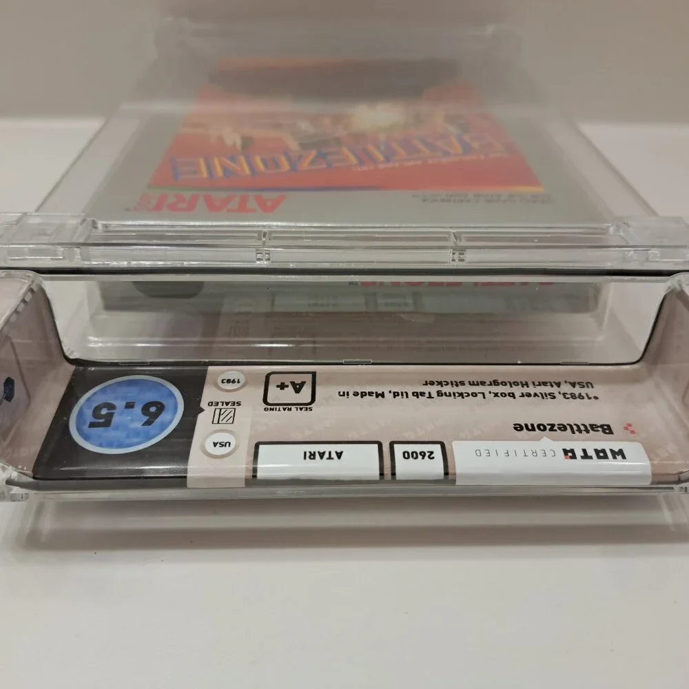 BATTLEZONE Video Game WATA Graded 6.5 💥 Brand New Factory Sealed Atari 2600